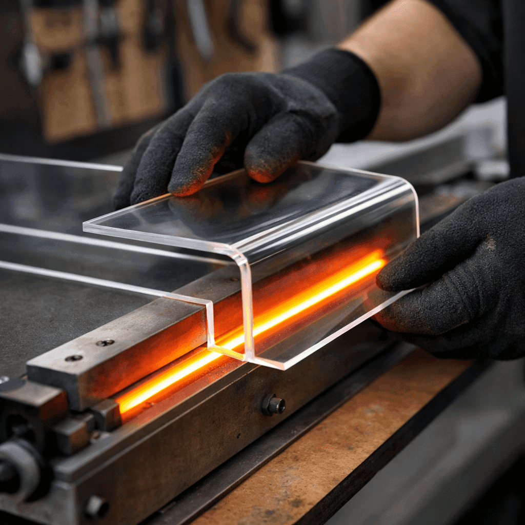 Ohýbání plexiskla